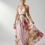 Jasmina  | Robe Maxi à Imprimé Floral Léger