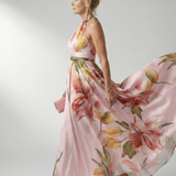 Jasmina  | Robe Maxi à Imprimé Floral Léger
