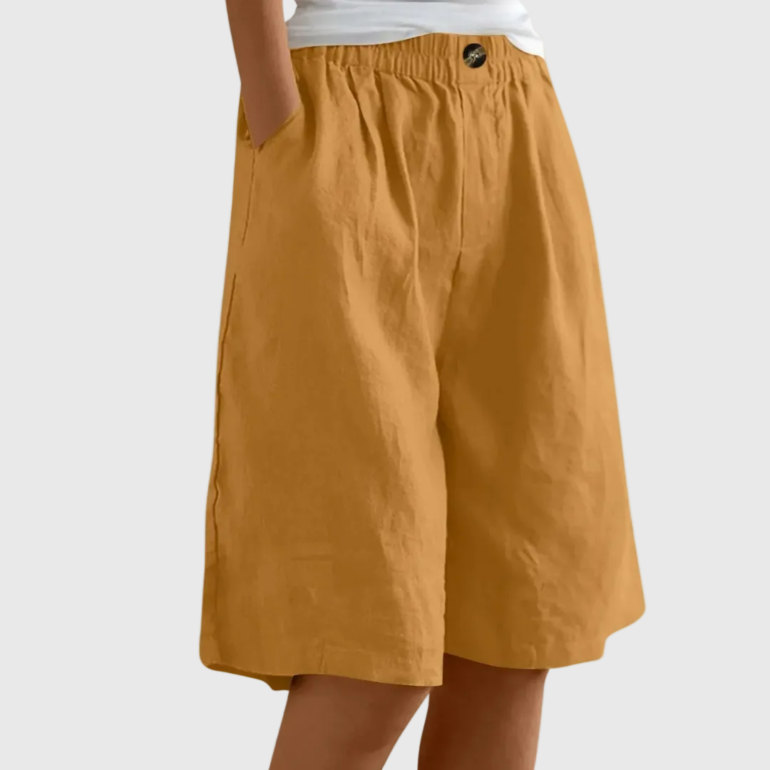 Clara – Short ample en lin