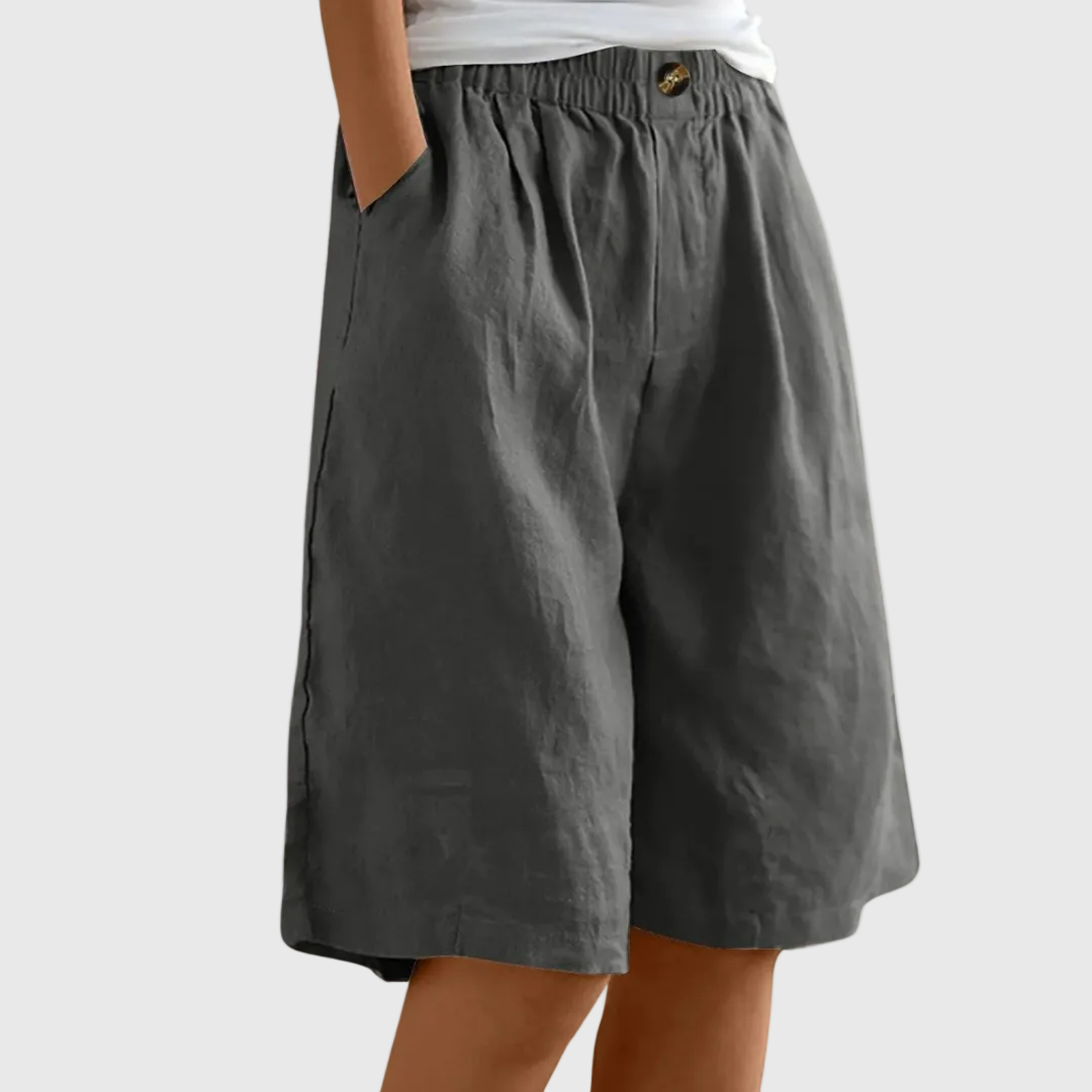 Clara – Short ample en lin