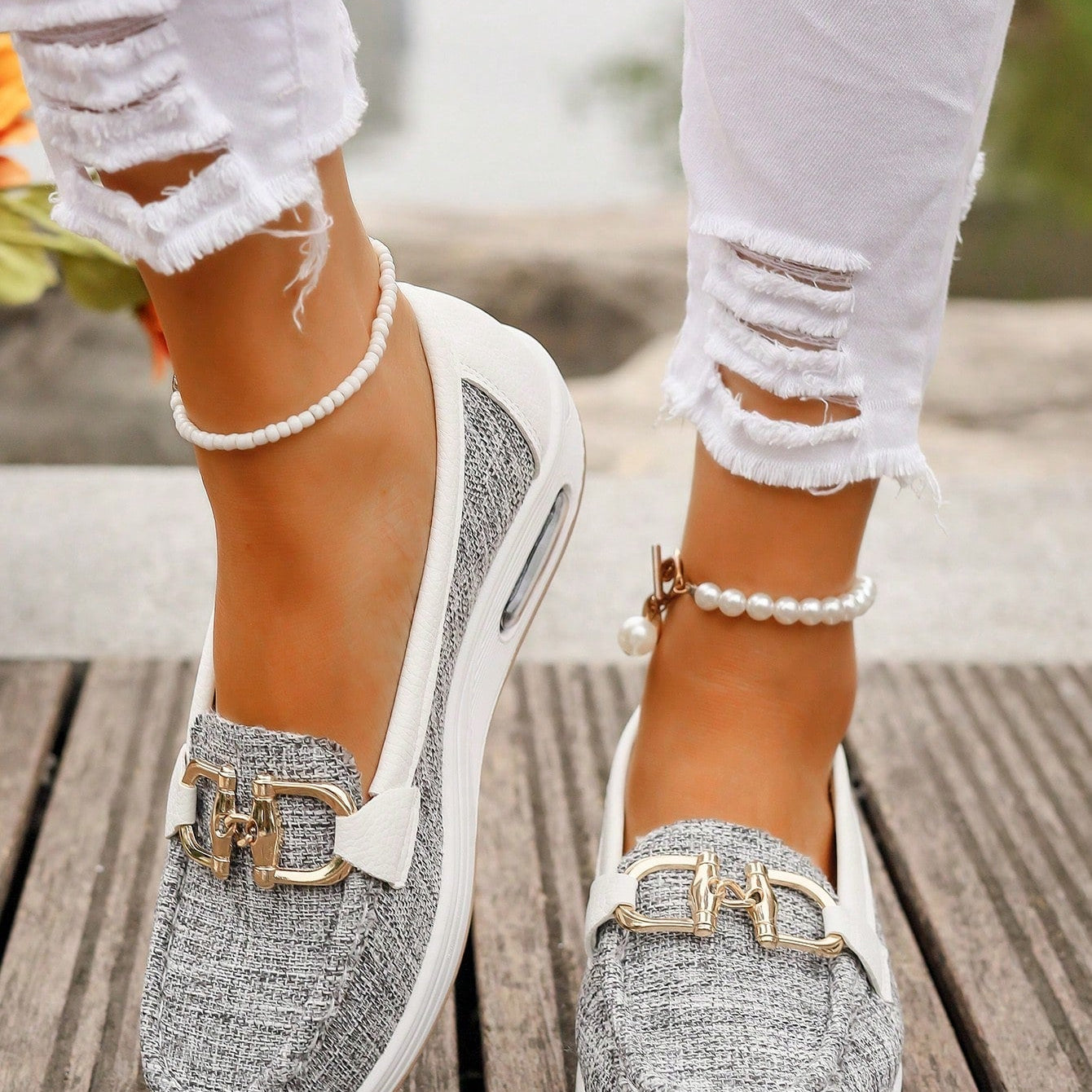 Ellie – Mocassins sneakers confortables