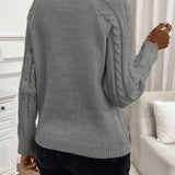 Catharina | Pull en Tricot à Détails Boutonnés