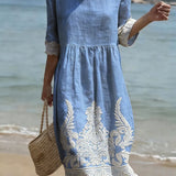 Alizée – Robe décontractée à imprimé floral