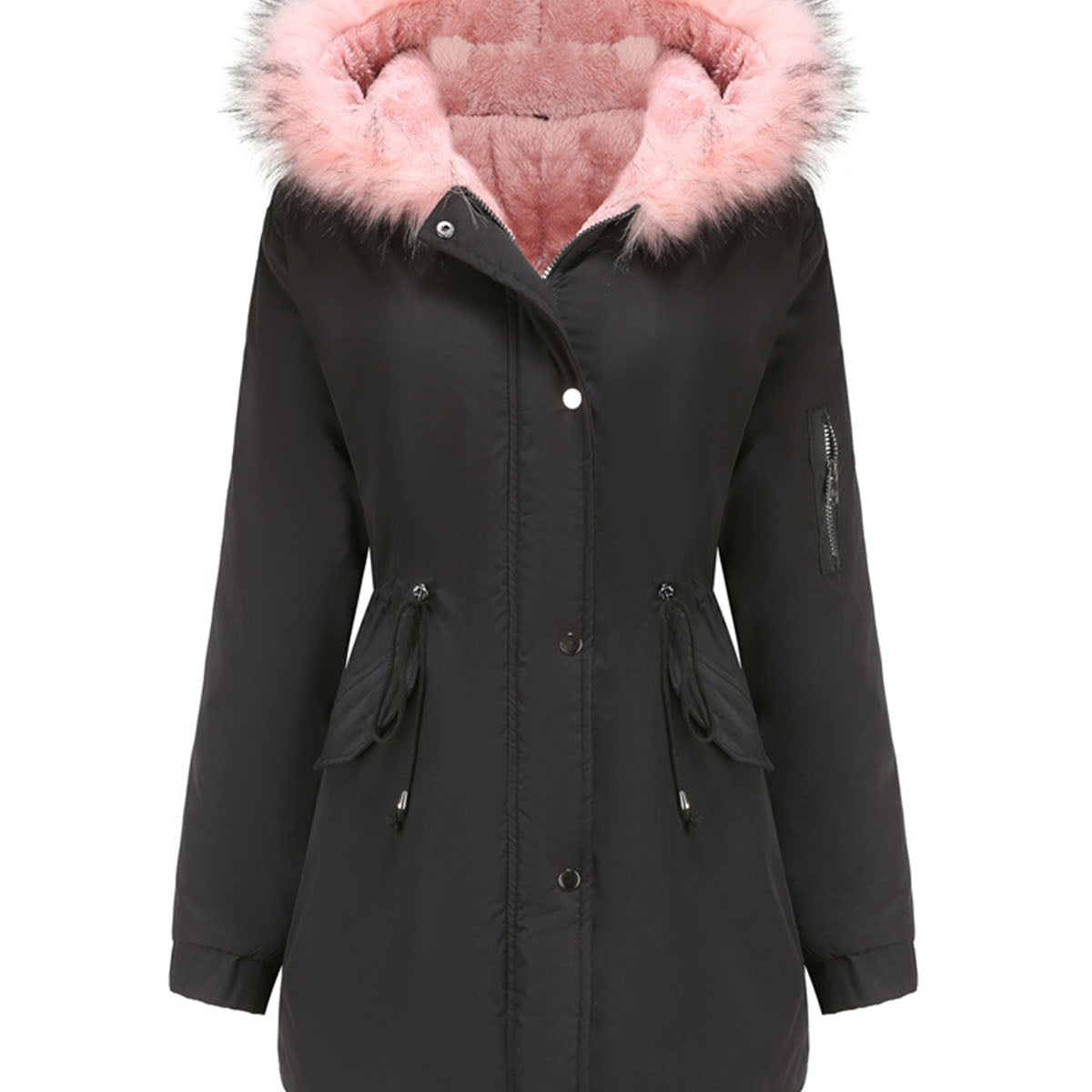 Arielle | Parka d'hiver avec doublure en fourrure douce
