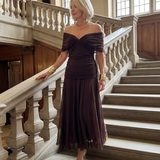 Milena  | Robe Midi Halter