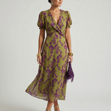 Sofija | Robe midi à fleurs