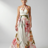 Jasmina  | Robe Maxi à Imprimé Floral Léger