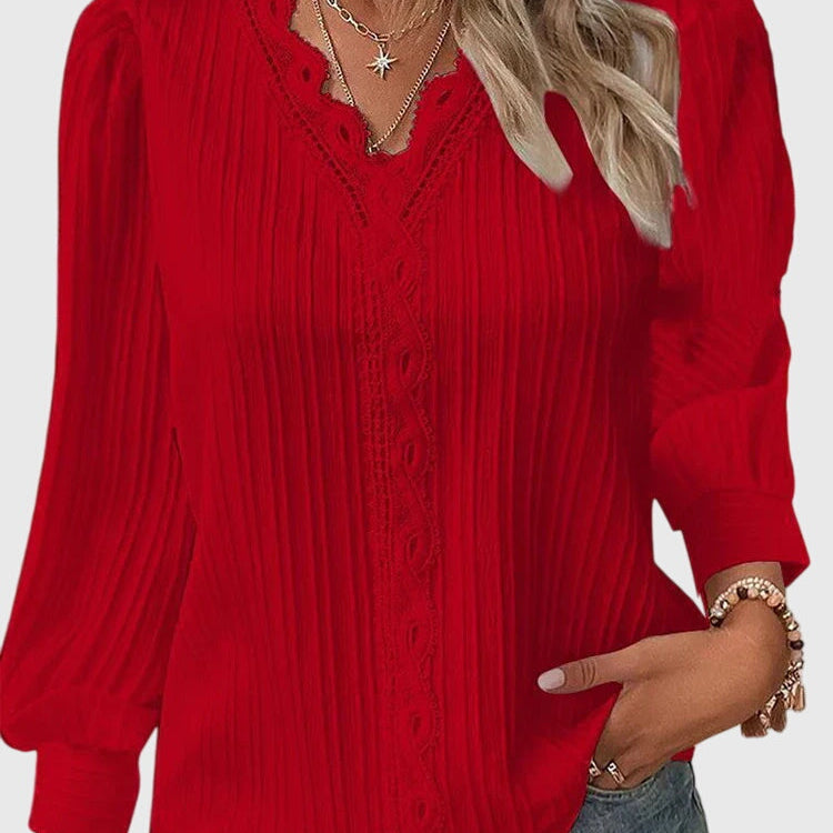 Andrea | Blouse Pullover Élégante
