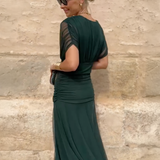 Robe Santana en Soie Élégante - Maison Claire et Sylvie