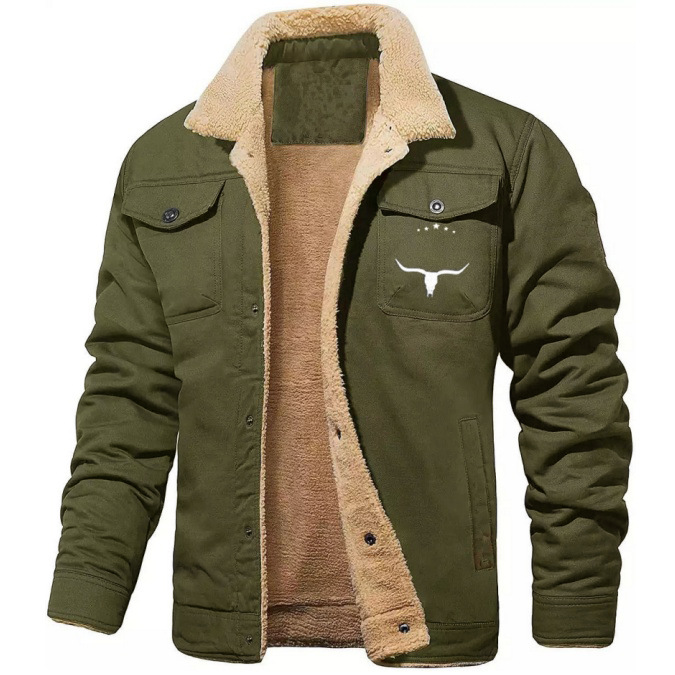 Diop™ | Veste d'hiver avec intérieur en sherpa thermique