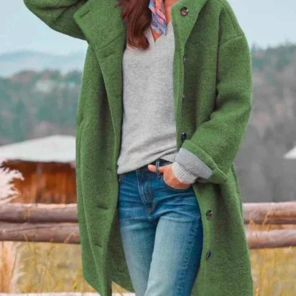 Amelie | Manteau d'hiver long et élégant