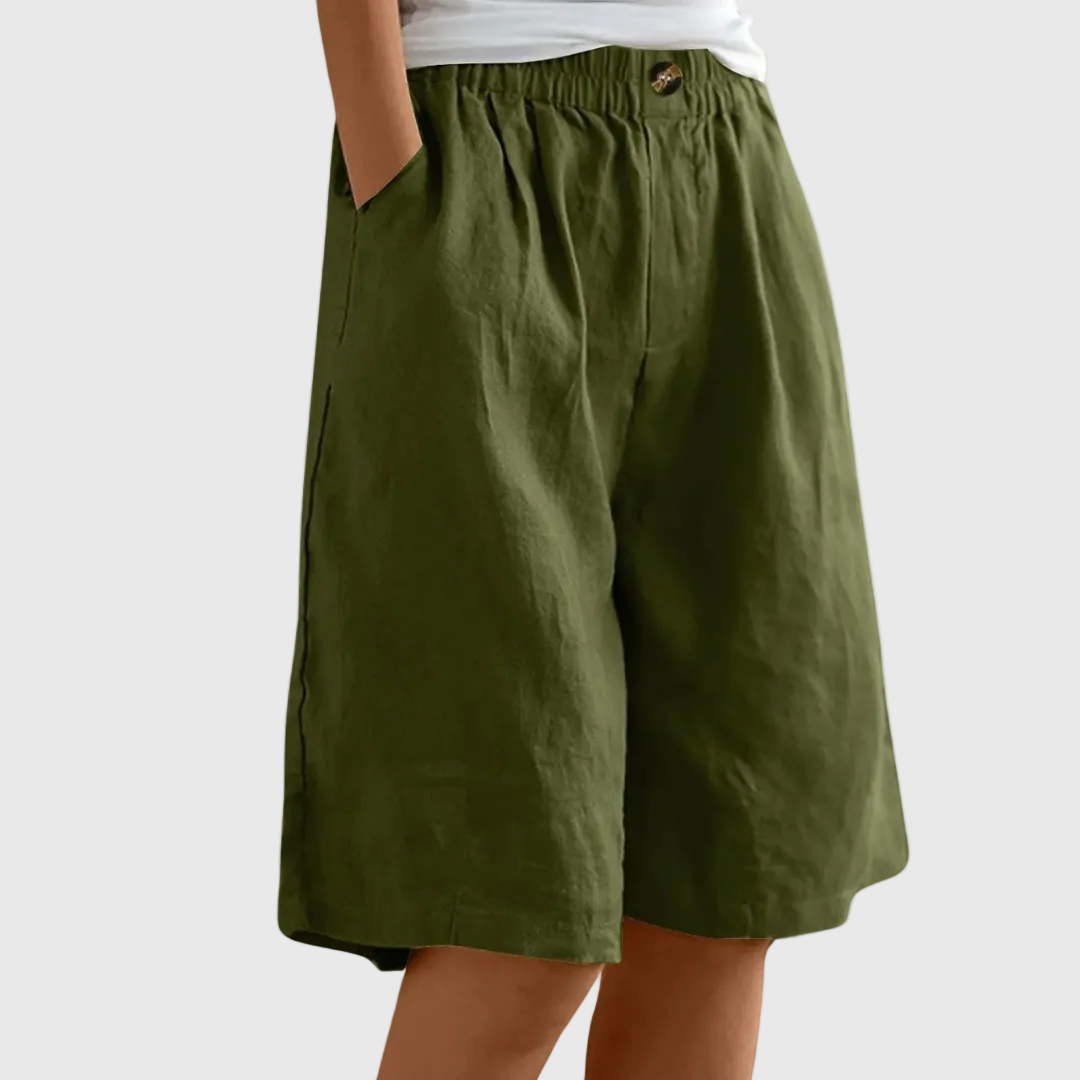 Clara – Short ample en lin