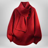 Ivora | Pull à col écharpe confortable