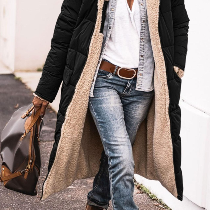 Sophia | Manteau Réversible Élégant et Confortable