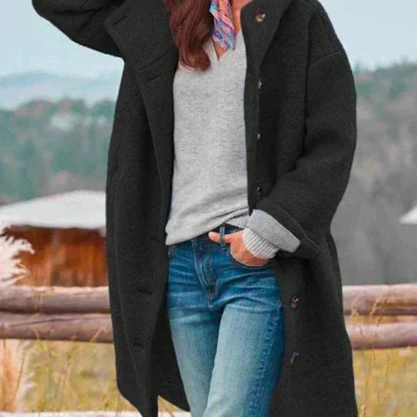 Amelie | Manteau d'hiver long et élégant