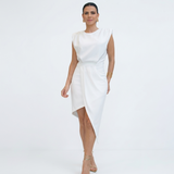 Camille – Robe asymétrique raffinée