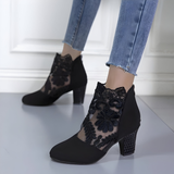 Manon – Bottines dentelle élégantes