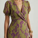 Sofija | Robe midi à fleurs
