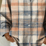 Maëlysse | Chemise style vintage avec motif à carreaux