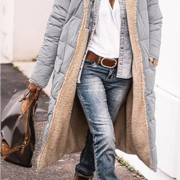 Sophia | Manteau Réversible Élégant et Confortable