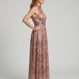 Marija | Robe midi sans manches avec finition texturée