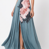 Marija | Robe Maxi à Fleurs à Bretelles