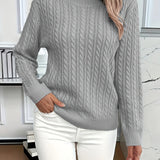 Becky | Pull en Tricot à Câbles