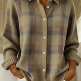 Aveline | Cardigan à Carreaux