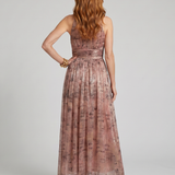 Marija | Robe midi sans manches avec finition texturée