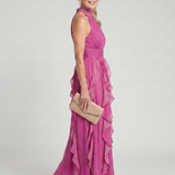 Bojana | Robe Maxi Halter avec Aide