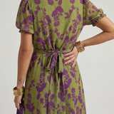 Sofija | Robe midi à fleurs