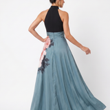 Marija | Robe Maxi à Fleurs à Bretelles