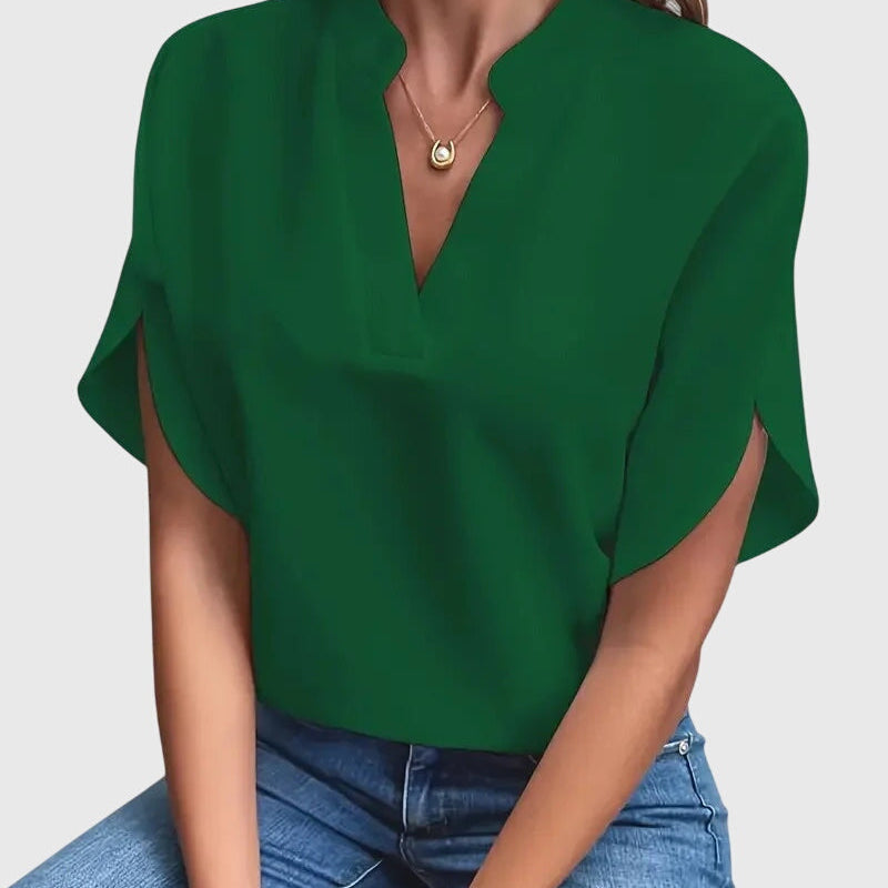 Beatrix | Chemise élégante à col en V