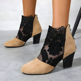 Manon – Bottines dentelle élégantes