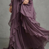 Monika | Robe Maxi avec Nœud et Col