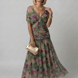 Milena  | Robe Midi Halter