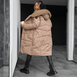 Élise | Manteau d'Hiver Matelassé