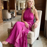 Bojana | Robe Maxi Halter avec Aide