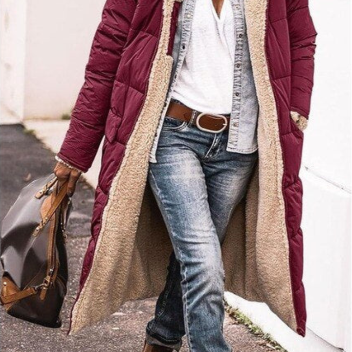 Sophia | Manteau Réversible Élégant et Confortable