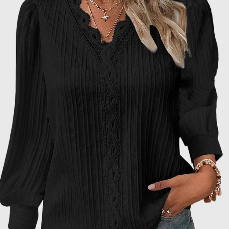 Andrea | Blouse Pullover Élégante