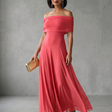 Kristina  | Robe Midi Halter