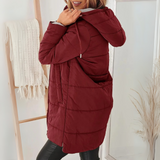 Marcelline | Veste d'hiver légère à capuche