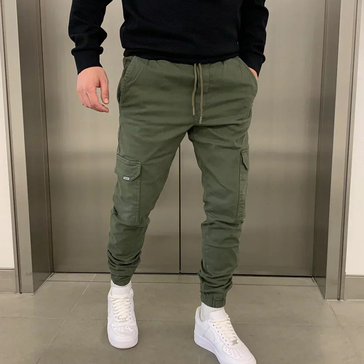 PANTALON CARGO DE COUPE JOGGER