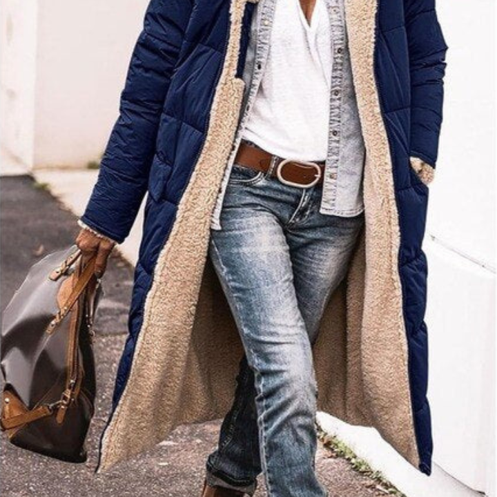 Sophia | Manteau Réversible Élégant et Confortable
