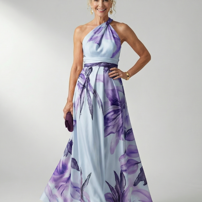 Jasmina  | Robe Maxi à Imprimé Floral Léger