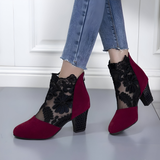 Manon – Bottines dentelle élégantes