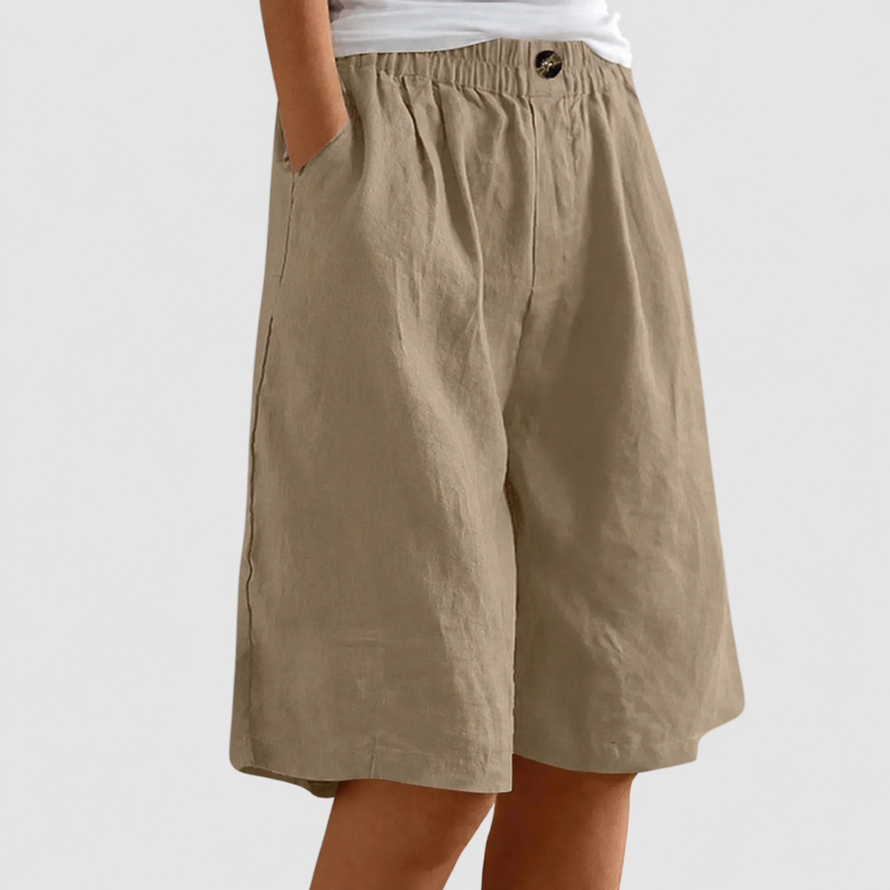 Clara – Short ample en lin