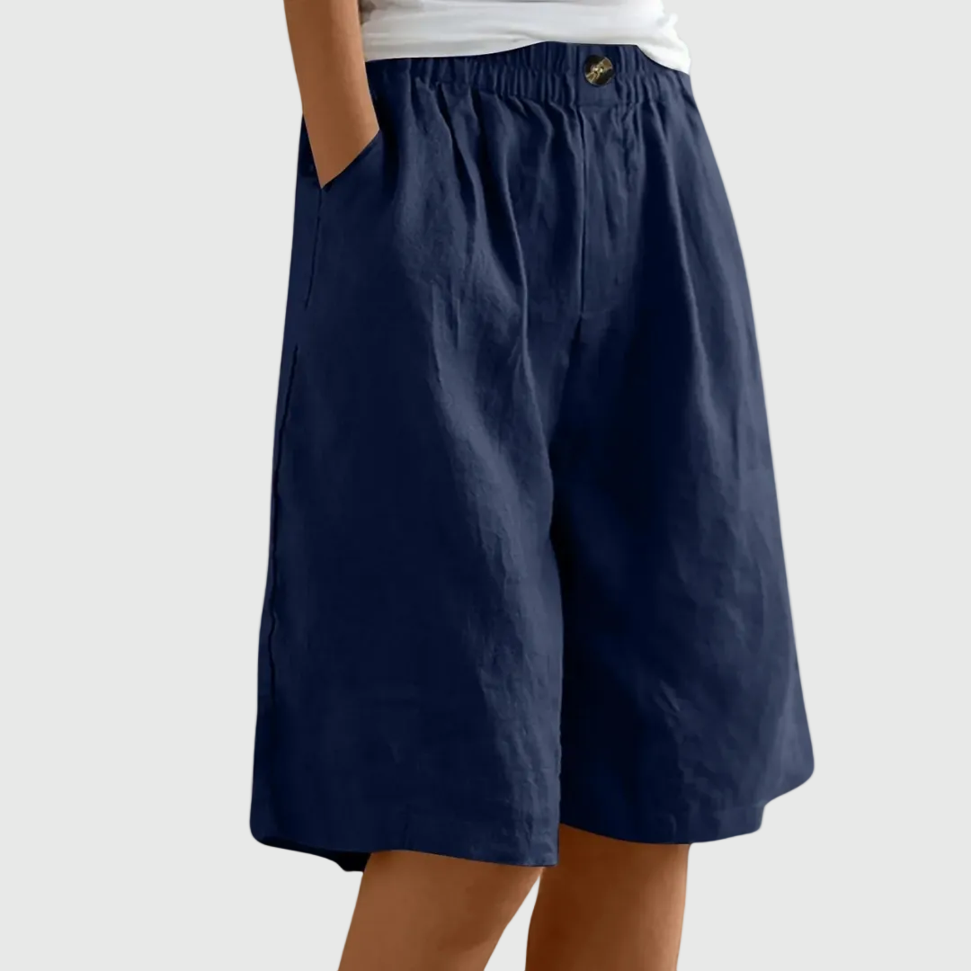 Clara – Short ample en lin