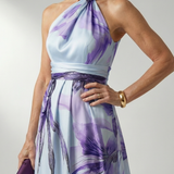Jasmina  | Robe Maxi à Imprimé Floral Léger