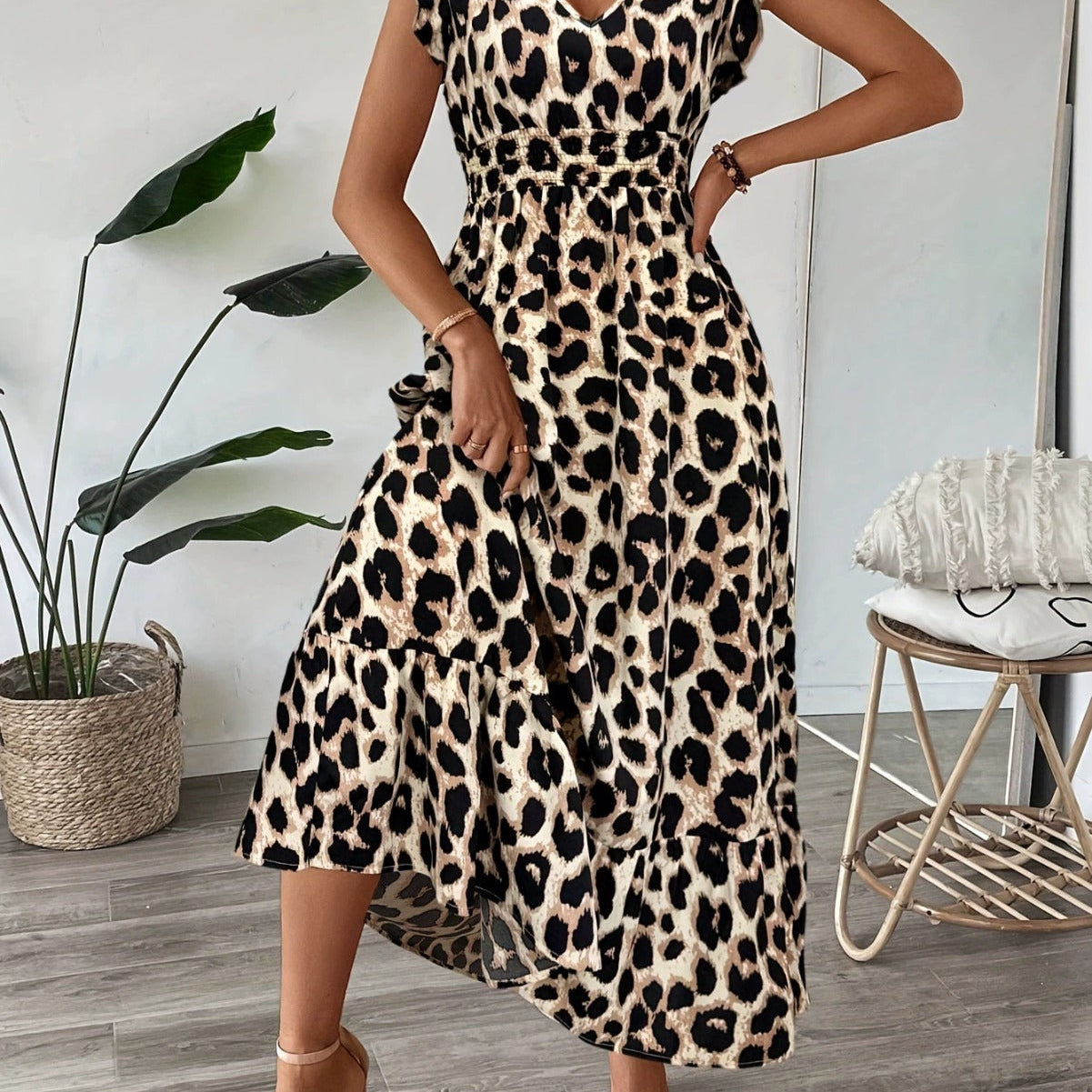 Camille – Robe maxi raffinée